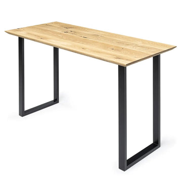 Hoge eiken bureau tafel - S10Home