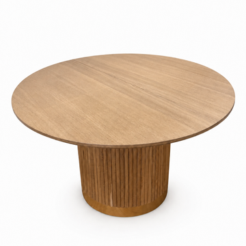 Chiara Uitschuifbare Eiken Fineer Eettafel 120 cm 
