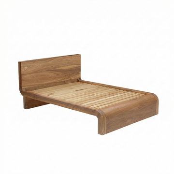 Emma Solid Walnut Bedframe 