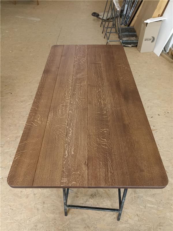 Enid eettafel in chocolade -eik