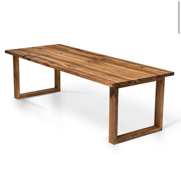 Natuurlijk walnoten bureau | Massief hout | S10Home