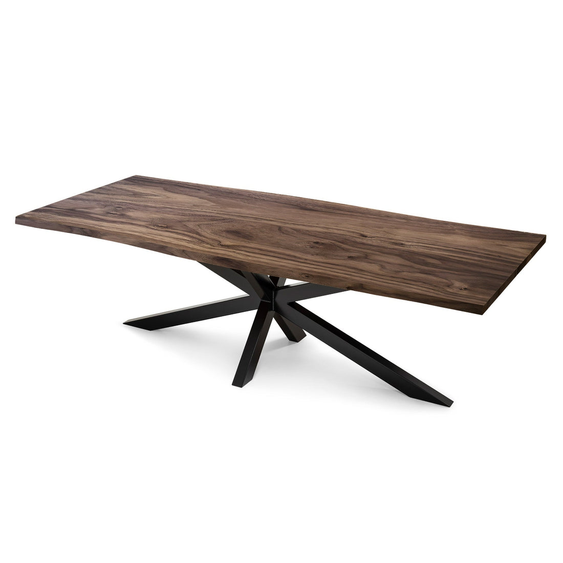 Julia Extendable Walnut Dining Table Spider Leg | S10Home