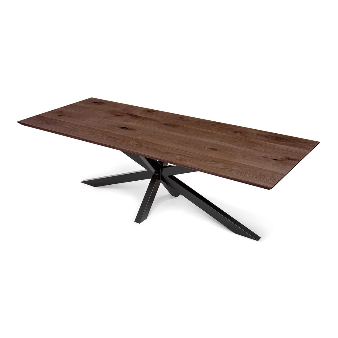 Julia Extendable Oak Dining Table Spider Leg | S10Home
