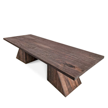 Louis Uitschuifbare eettafel in Charcoal eiken | S10Home