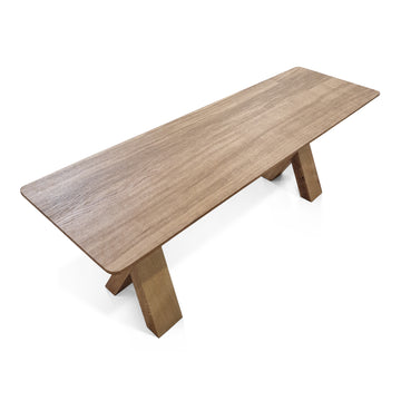 Natural Oak Bench 140cm in stock