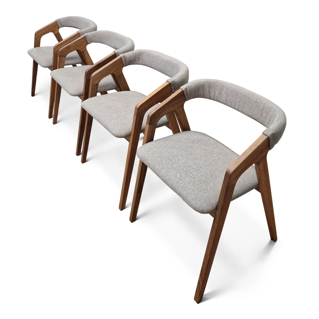 Julia Walnut Dining Chair - 4 available