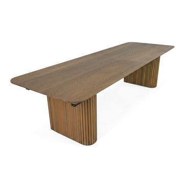 Elliot Chocolate Oak Dining Table