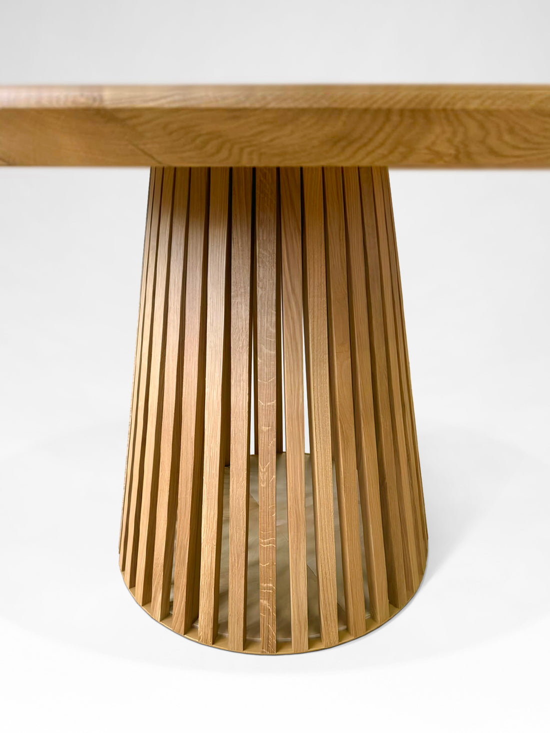 Vivien Uitbreidbare ronde eettafel in massief eiken