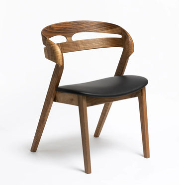 Creo Walnut Dining stoel