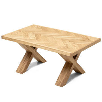 Visgraat Eiken Salontafel | Massief Hout | S10Home